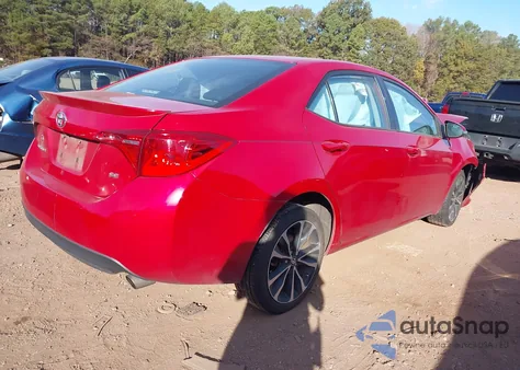 2017 Toyota Corolla Se из США, поврежденный, VIN 2T1BURHE9HC768353
